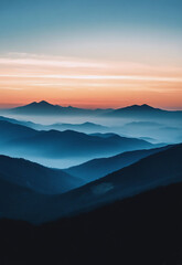 sunrise over the mountains rocks mountains and sunlight