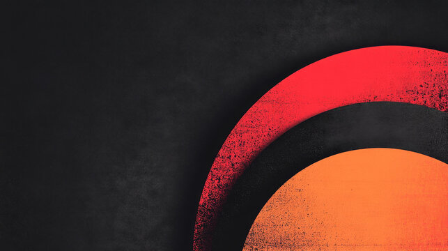 Abstract background with a black, orange, and red color scheme.