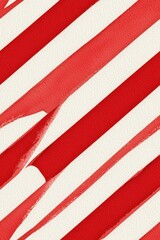 Red and white striped abstract background design.