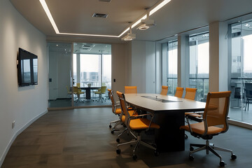Obraz premium modern office meeting room interior design