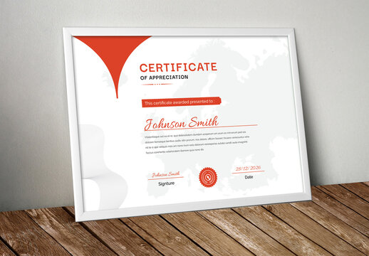 Simple Certificate Template