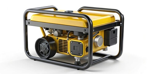 Asymmetrical portable gasoline generator for autonomous energy supply