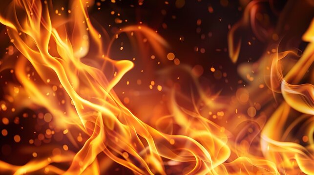 Minimalist Design on Flame Background - a striking and unique visual. The minimalist yet captivating design stands out against the fiery flame backdrop.