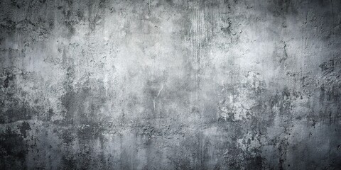 Obraz premium Asymmetrical textured black white grunge concrete background