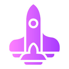 spaceship Gradient icon