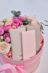 International Women's Day Card with Flowers