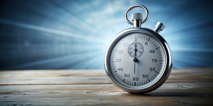 Stock photo of a stopwatch representing Recovery Time Objective, stopwatch, recovery, time, objective, deadline, clock