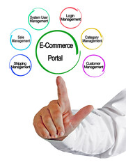 Six Functions of E-Commerce Portal
