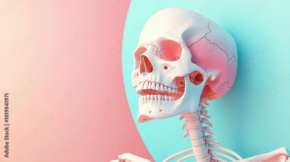 Poster Detailed Anatomy of Human Skeleton Clavicle Bones An Insightful Guide to Structure and Function