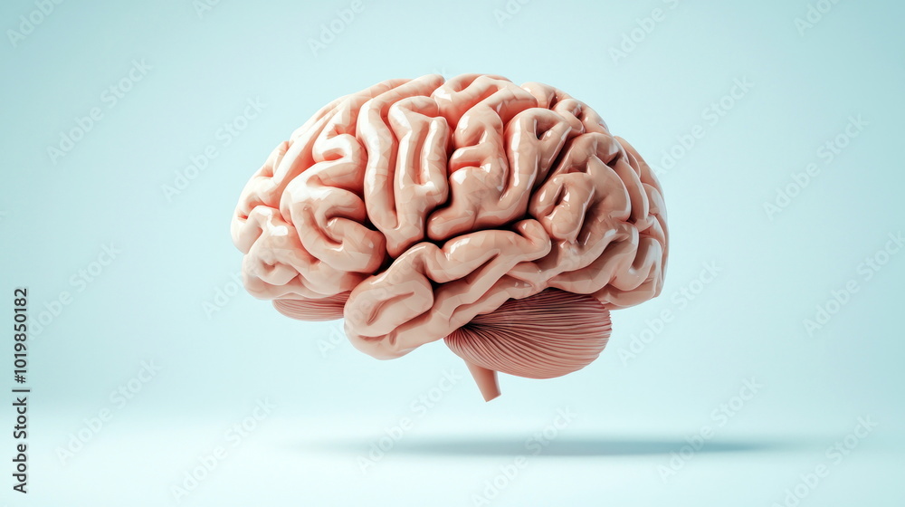 Aufkleber exploring the complexities of the human brain structure, function, and fascinating facts