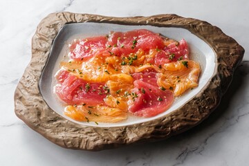 Vibrant Fish Ceviche