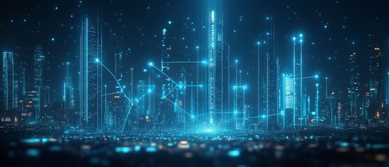 Fototapeta premium 5G Network Pulse, 5G and Digital Connectivity