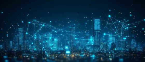 Obraz premium 5G Network Pulse, 5G and Digital Connectivity