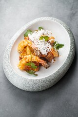 Plate of Fried Shrimp
