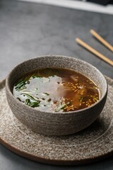 Pan-Asian Seafood Soup with Noodles and Lime