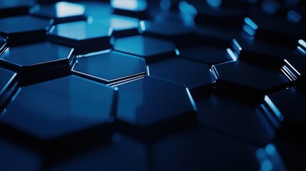 Fototapeta premium Abstract Hexagon Pattern