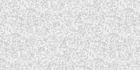 White Polygon Mosaic triangle overlap texture background. Vector geometric seamless gray and white cube square low polygon background. abstract surface creative diamond pattern corporate design.