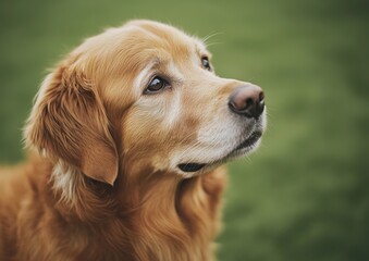 Golden Retriever Close-up.