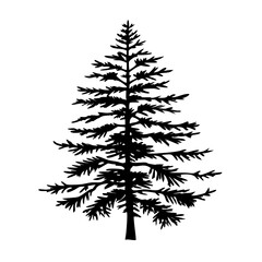 pine-tree-silhouette