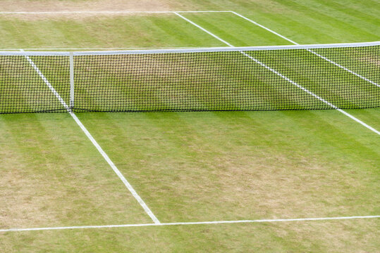 Grass Tennis Court.  vt