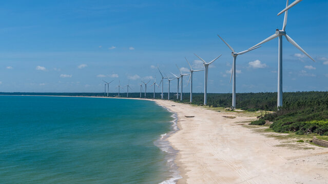 Seaside windmill