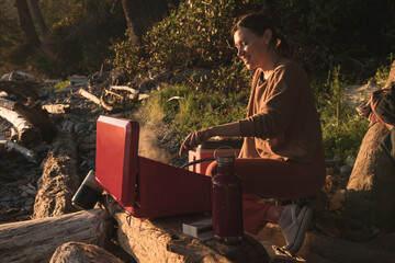 Gourmet Camping Cooking on Vancouver Island