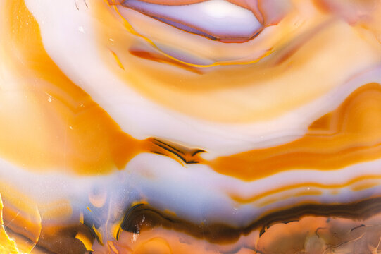 Orange Brazilian Agate  