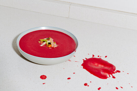 beetroot spanish gazpacho