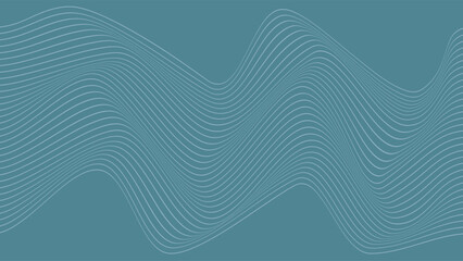 ABSTRACT WAVY LINES BLUE PASTEL FLAT COLOR PATTERN BACKGROUND. GOOD FOR POSTER, WALLPAPER, COVER, FRAME, FLYER, SOCIAL MEDIA, GREETING CARD