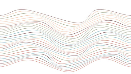 ABSTRACT WAVY LINES PASTEL FLAT COLOR PATTERN BACKGROUND. GOOD FOR POSTER, WALLPAPER, COVER, FRAME, FLYER, SOCIAL MEDIA, GREETING CARD