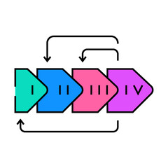 user centered design ucd line icon vector. user centered design ucd sign. isolated symbol illustration