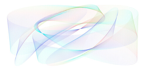 Linear Web Techno Background Illustration