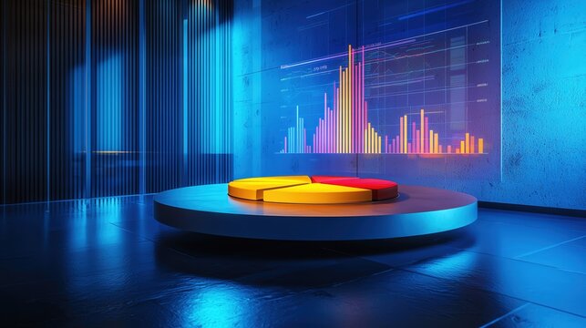 Global business analysis concept green technology