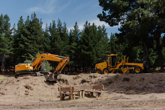 Construction in the Pines