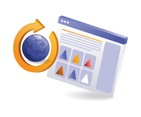 The world of website information cycle