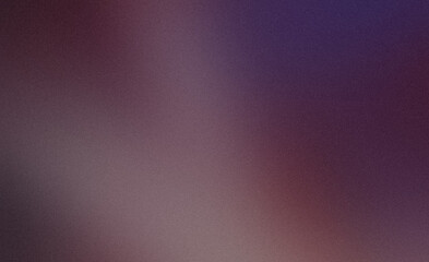 Purple to magenta gentle colors gradient grainy backdrop design. Vibrant color flow noisy bright, shine, glowing, soft, smooth multicolored gradient for banner or poster.