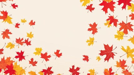 Natural scenery in autumn