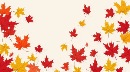 Natural scenery in autumn