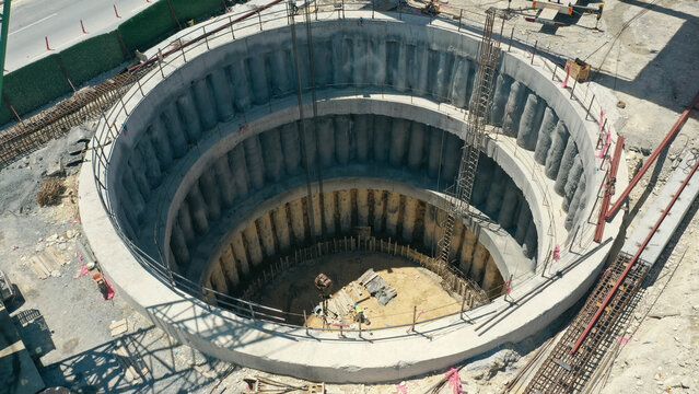 underground tunnel well construction
