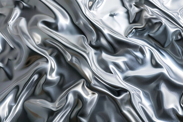 Obraz premium Beautiful texture liquid soft metal, design natural abstract background