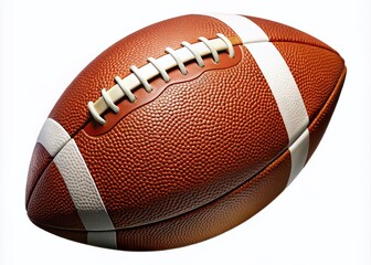 Fototapeta premium Simple Football Clipart for Sports Design, Team Logos, and Educational Materials Usage