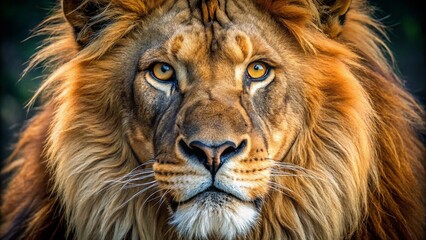 Fototapeta premium Simple Steps to Draw a Lion for Beginners: Easy Tutorial and Sketching Techniques Explained