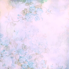 watercolor floral background