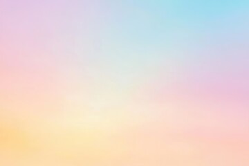 Naklejka premium Abstract Pastel Gradient Background with Soft, Blurry Colors