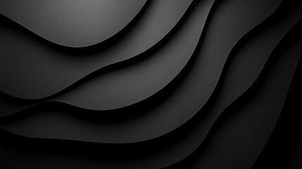 Fototapeta premium Abstract black gradient luxury studio empty background