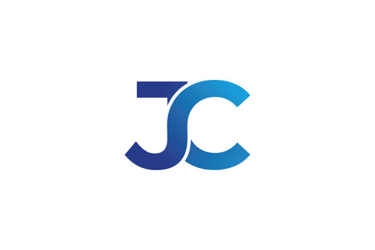 JC letter jc logo icon