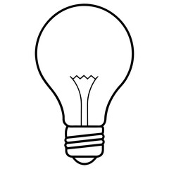 Obraz premium light bulb illustration