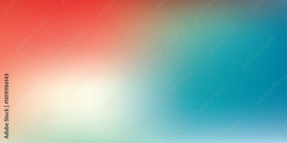 Aufkleber Abstract Color vector banner. Pastel gradient  pattern. Blurred light fuzz colorful gradient background. Vector soft horizontal backdrop