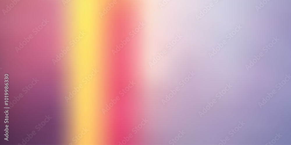 Aufkleber Abstract Color vector banner. Pastel gradient  pattern. Blurred light fuzz colorful gradient background. Vector soft horizontal backdrop
