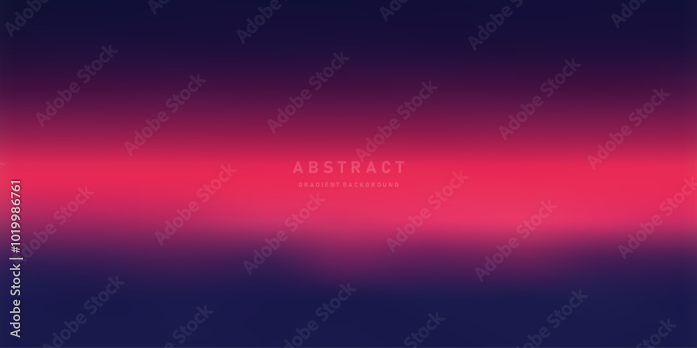 Poster Abstract Color vector banner. Pastel gradient  pattern. Blurred light fuzz colorful gradient background. Vector soft horizontal backdrop